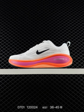 Nike Vomero Plus White Black Orange Pink EU 36-45 Running Shoe - Unisex (BS-70501)