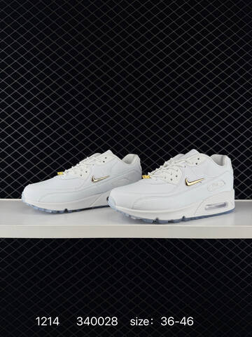 Nike Air Max 90 White Gold EU 36-46 Lifestyle - Unisex (BS-73705)