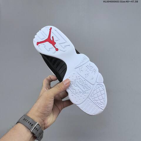 Jordan Air Jordan 9 Retro White Black Red 40 47 5 Basketball - Men's (BS-65821)