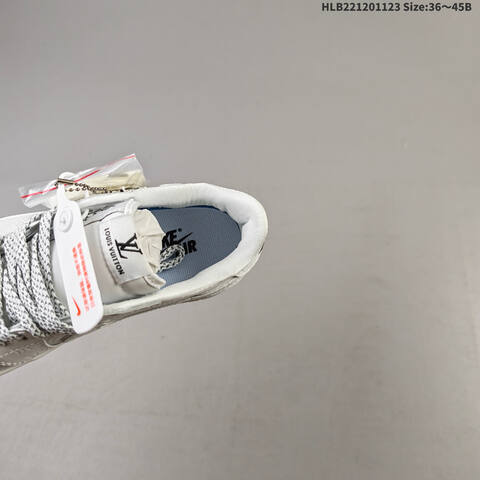 Louis Vuitton Air Jordan 1 x Travis Scott DIY White Grey Orange EU 36-45 Casual - Unisex BS-63184