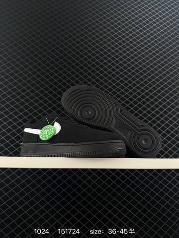 Nike Air Force 1 07 Black White And Grey Black EU 36-45 5 Lifestyle - Unisex (BS-74602)
