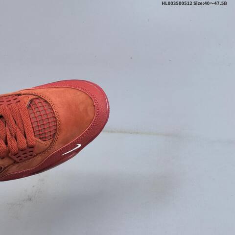Nike Air Jordan 4 Brick Red Rust Red Maroon EU 40-47 5 Basketball - Men's (BS-65988)
