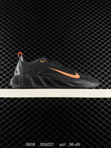 Nike AVA X Black Orange EU 36-45 Running Shoe - Unisex (BS-70696)