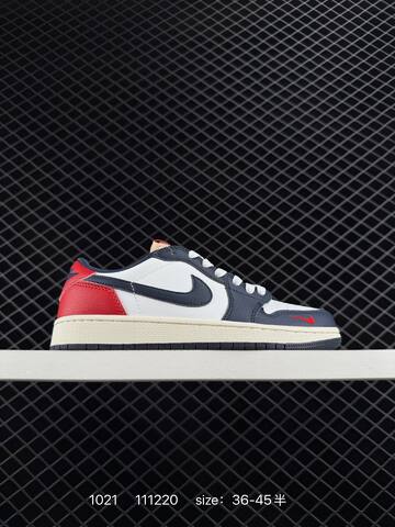 Jordan Air Jordan 1 Low White Navy Red Sail EU 36-45 Sneaker - Unisex BS-80461