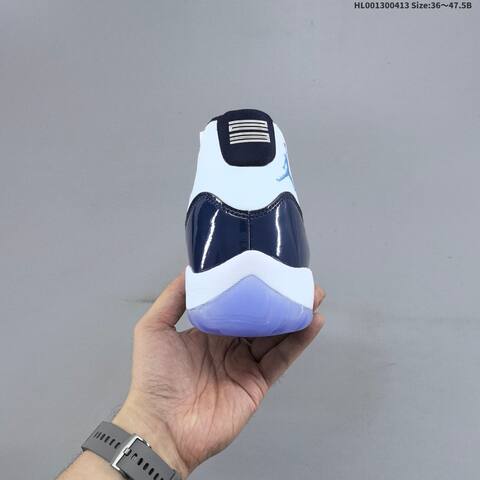 Jordan Air Jordan 11 Retro UNC Win Like 82 White Navy University Blue EU 36-47 5 Basketball - Unisex (BS-66209)