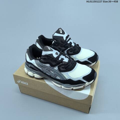 Asics GEL-NYC Black Dark Gray EU 36-45 Running Shoe Running Sneakers - Unisex (BS-69124)