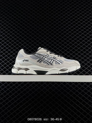 ASICS GEL-NYC Beige Silver Black White EU 36-45 Running Shoe Running Sneakers Unisex