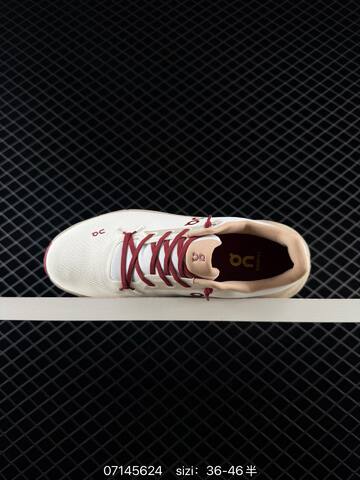 On Cloudtilt 2 0 Loewe White Beige Burgundy EU 36-46 Running Shoe Running Sneakers - Unisex BS-85045