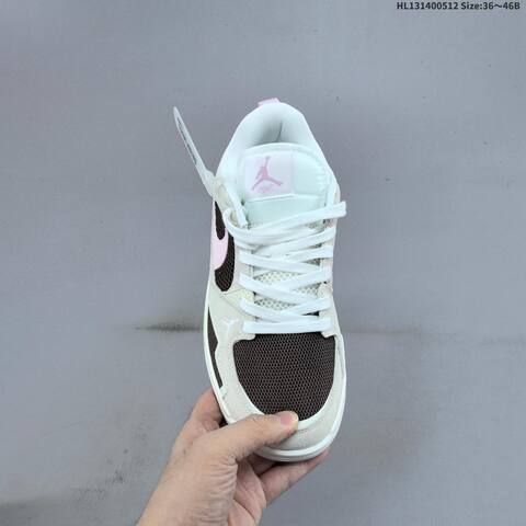 Nike Air Jordan CMFT Era Black White Pink Cream 36 46B Casual - Women's (BS-65980)