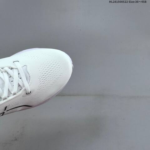 ASICS Gel-Kayano 33 White Black Pale Lilac EU 36-45 Running Shoe Running Sneakers - Unisex (BS-68810)