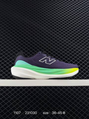 New Balance Fresh Foam Evoz V2 Black White Gray EU 36-45 Running Shoe - Unisex (BS-82614)