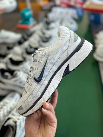 Nike P-6000 White Cream Black EU 41 Running - Men's (BS-86966)
