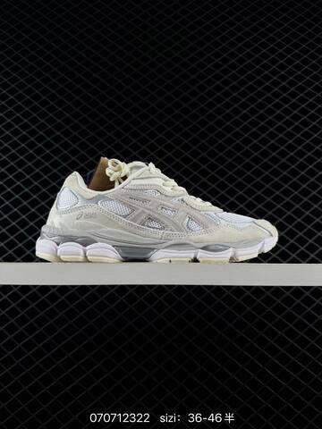 ASICS GEL-NYC Silver Grey Black Navy Cream EU 36-46 Running Shoe Running Sneakers - Unisex (BS-81762)