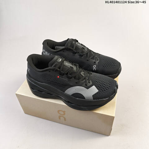 On Running Cloudboom Max 3 MF30314651 White Black Gray Purple EU 36 45 Running Shoe EU 36-45 Running Sneakers - Unisex (BS-69777)