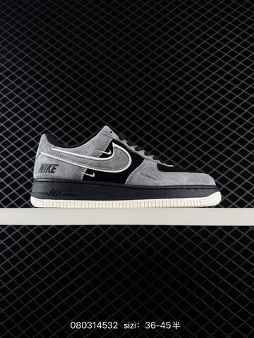 Nike Air Force 1 07 Off White Navy Blue EU 36-45 Skate - Unisex BS-69964
