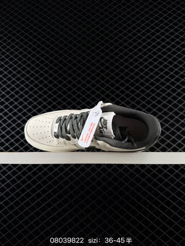 Nike Air Force 1 07 Low Off White Dark Grey EU 36-45 Casual - Unisex (BS-69962)