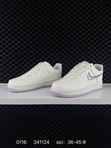 Nike Air Force 1 07 LV8 White Pale Lavender EU 36-45 Lifestyle - Unisex (BS-73116)