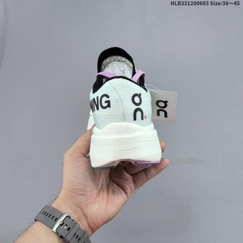 On Cloudboom Volt White Mint Green Purple Black EU 36-45 Running Shoe Running Sneakers - Unisex (BS-69503)