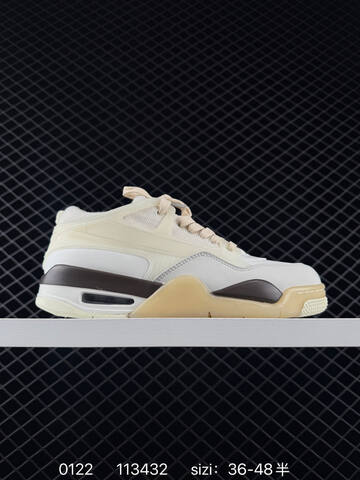 Jordan Air Jordan 4 Retro OG Cream White Grey Brown Beige EU 36-48 Basketball Shoe - Unisex BS-79792