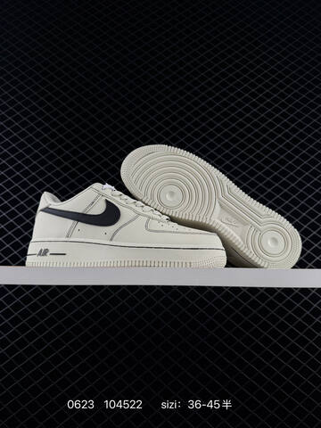 Nike Air Force 1 07 LV8 DD8959-100 Black Gold EU 36-45 Sneaker - Unisex (BS-70630)