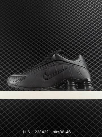 Nike Shox R4 Black Red EU 36-46 Running - Unisex (BS-74179)