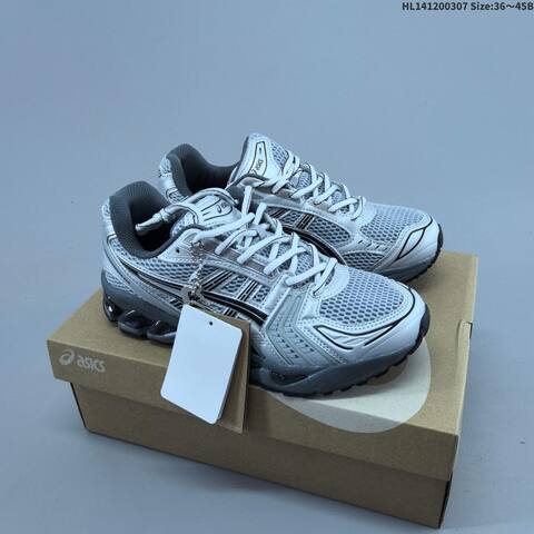 ASICS Gel-Kayano 14 Silver Grey Black EU 36-45 Running Shoe Running Sneakers - Unisex (BS-69013)