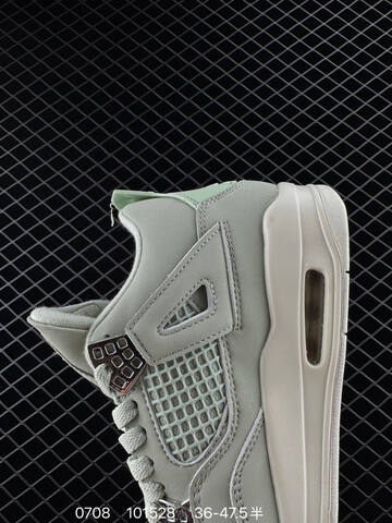 Jordan Air Jordan 4 Retro Seafoam Seafoam Sail Silver EU 36-47 5 Basketball Shoe - Unisex BS-81086