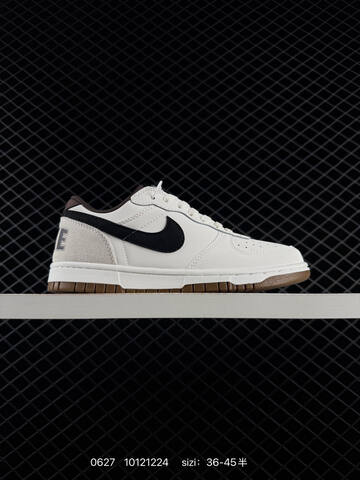Nike Big Low 854166-008 White Black Brown EU 36-45 Skate Shoe - Unisex (BS-70547)