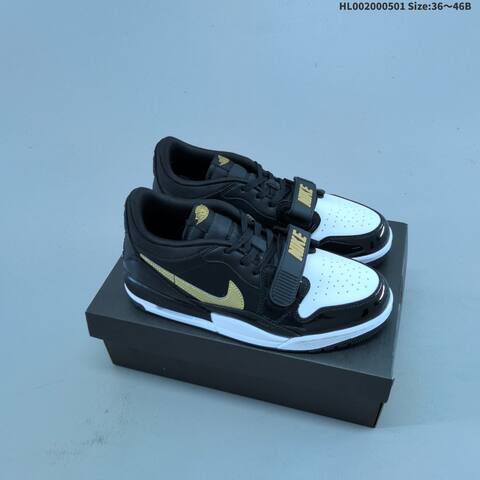 Jordan Air Jordan Legacy 312 Low Black White Gold EU 36-46 Lifestyle - Unisex (BS-66063)