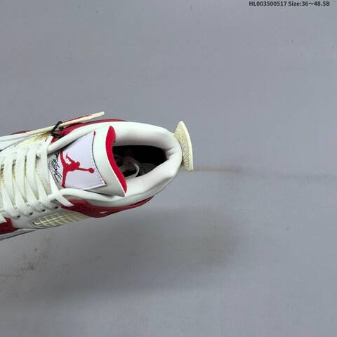 Jordan Air Jordan 4 Nigel Sylvester Sail Cinnabar Sail Cinnabar Black EU 36-48 5 Basketball - Unisex (BS-65944)