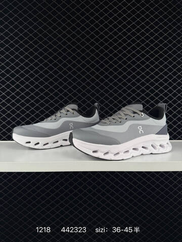 On Cloudtilt LOEWE Grey White Black EU 36-45 Running Shoe Running Sneakers - Unisex (BS-85430)