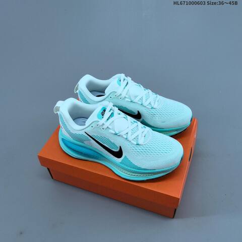 Nike Air Zoom Vomero 18 White Turquoise Neon Green Black EU 36-45 Running Shoe - Unisex (BS-60001)