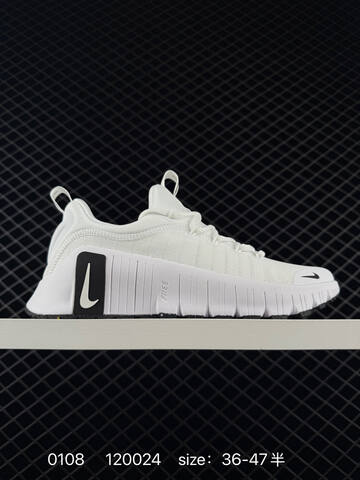 Nike Free Metcon 6 White Black EU 36-47 5 Training - Unisex (BS-73254)