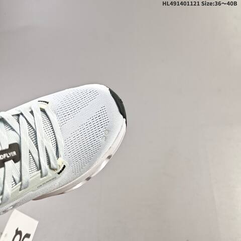 On Cloudflyer 5 Pale Blue White Cream Black EU 36-40 Running Shoe Running Sneakers - Unisex (BS-69792)