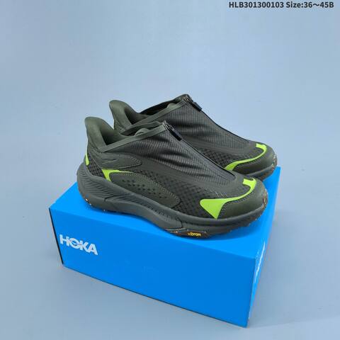 HOKA ONE ONE Project Transport Black Silver Neon Yellow EU 36-45 Trail Shoe Trail Running Sneakers Unisex BS-69413
