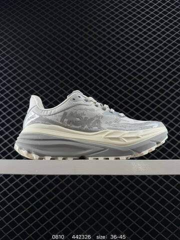 HOKA ONE ONE Stinson 7 Light Grey Off White EU 36-45 Trail Shoe Trail Running Sneakers Unisex BS-86499