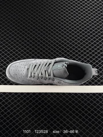 Nike Air Force 1 07 DZ4514-001 Grey Black EU 36-46 5 Lifestyle - Unisex (BS-74434)