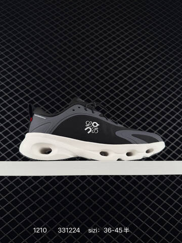 On Running Cloudtilt LOEWE Black Grey White EU 36-45 Running Shoe Running Sneakers - Unisex BS-85441