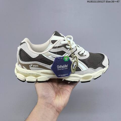 ASICS GEL-NYC Brown Cream White Beige EU 36-47 Running Shoe Running Sneakers - Unisex BS-69033