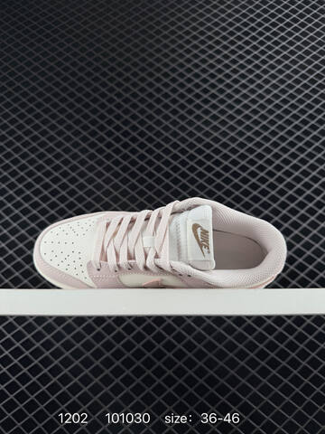 Nike SB Dunk Low White Pale Pink 36-46 Skate - Unisex (BS-73893)
