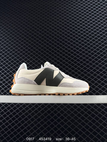 New Balance 327 Off White Dark Green Gum EU 36-45 Sneaker - Unisex (BS-82807)