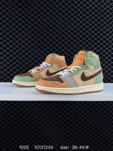 AIR JORDAN 1 NBA Zion Williamson x Air Jordan 1 Low OG Voodoo AJ1 Lifestyle BS-74572