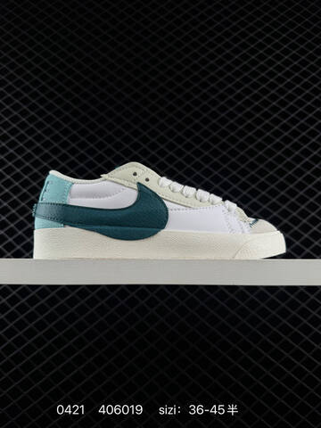 Nike Blazer Low 77 Jumbo Multiple Colorways White University Red Sail White Dark Teal Sail White Black Sail Black White Sail EU 36-45 With Half Sizes Lifestyle - Unisex BS-71963