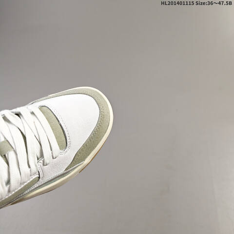 Jordan Flight Court White Grey Sail Gum 36 47 5 Casual - Unisex (BS-63682)