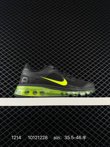 Nike Air Max 2013 Beige Gray White Gray Black Neon Green Cream Black 35 5-46 Running - Unisex (BS-73703)