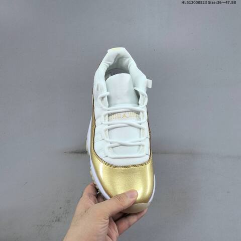 Jordan Air Jordan 11 Retro Low White Gold EU 36-47 5 Basketball - Unisex (BS-65890)