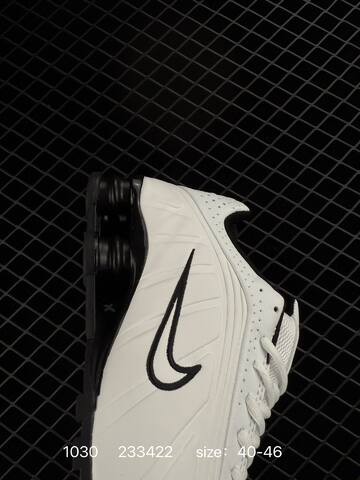 Nike Shox R4 BV1111-100 White Black EU 40-46 Running - Men's (BS-74476)
