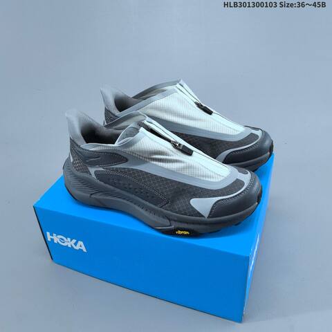 HOKA ONE ONE Project Transport Black Silver Neon Yellow EU 36-45 Trail Shoe Trail Running Sneakers - Unisex (BS-69413)