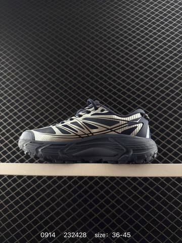 HOKA ONE ONE Mafate Speed 2 Silver Dark Navy Grey EU 36-45 Trail Shoe Trail Running Sneakers Unisex BS-86450