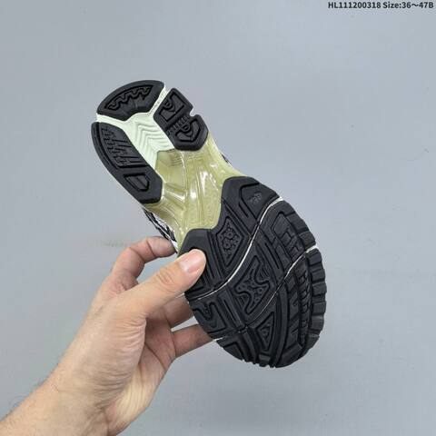 ASICS Gel-Kayano 14 Silver Black Cream Grey EU 36-47 Running Shoe Running Sneakers - Unisex (BS-68992)